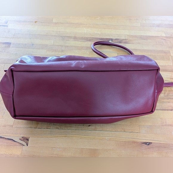 Mansur Gavriel Oversized Cloud Clutch, Oxblood - Picture 8 of 9